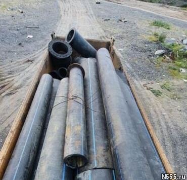 Покупаем отходы ПЭ трубы, полиэтиленовые чёрные тр фото