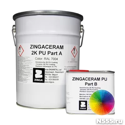 ZINGACERAM PU Полиуретановая Краска Zinga