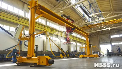 Портальный заглаживатель бетона