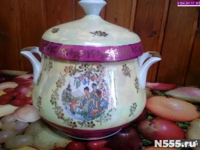 Сервиз Чайно-кофейно- столовый , ГДР , 66 предметов ,Саратов